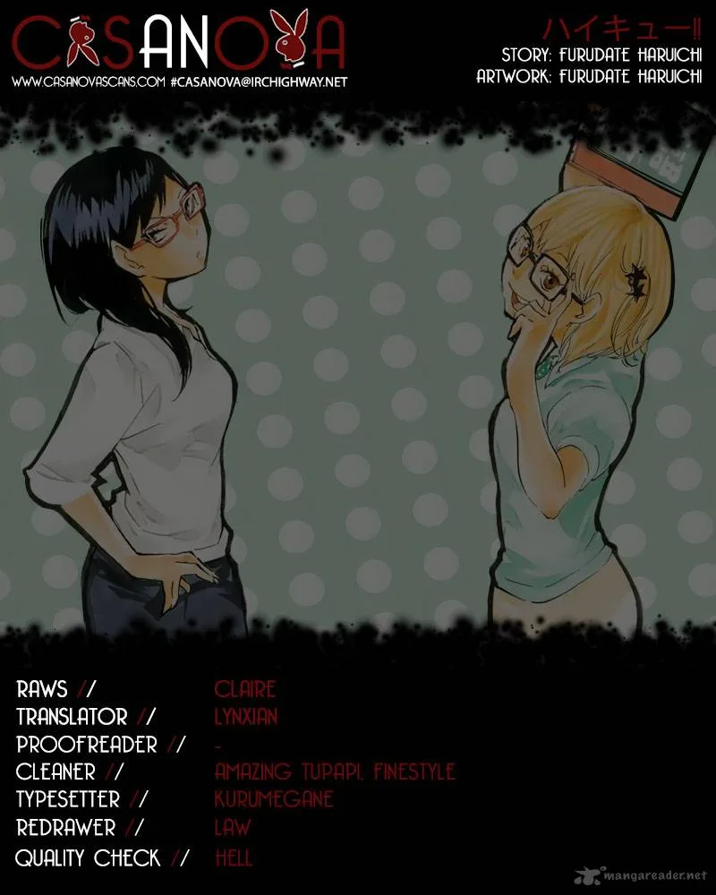 Haikyu!! Chapter 85 page 1