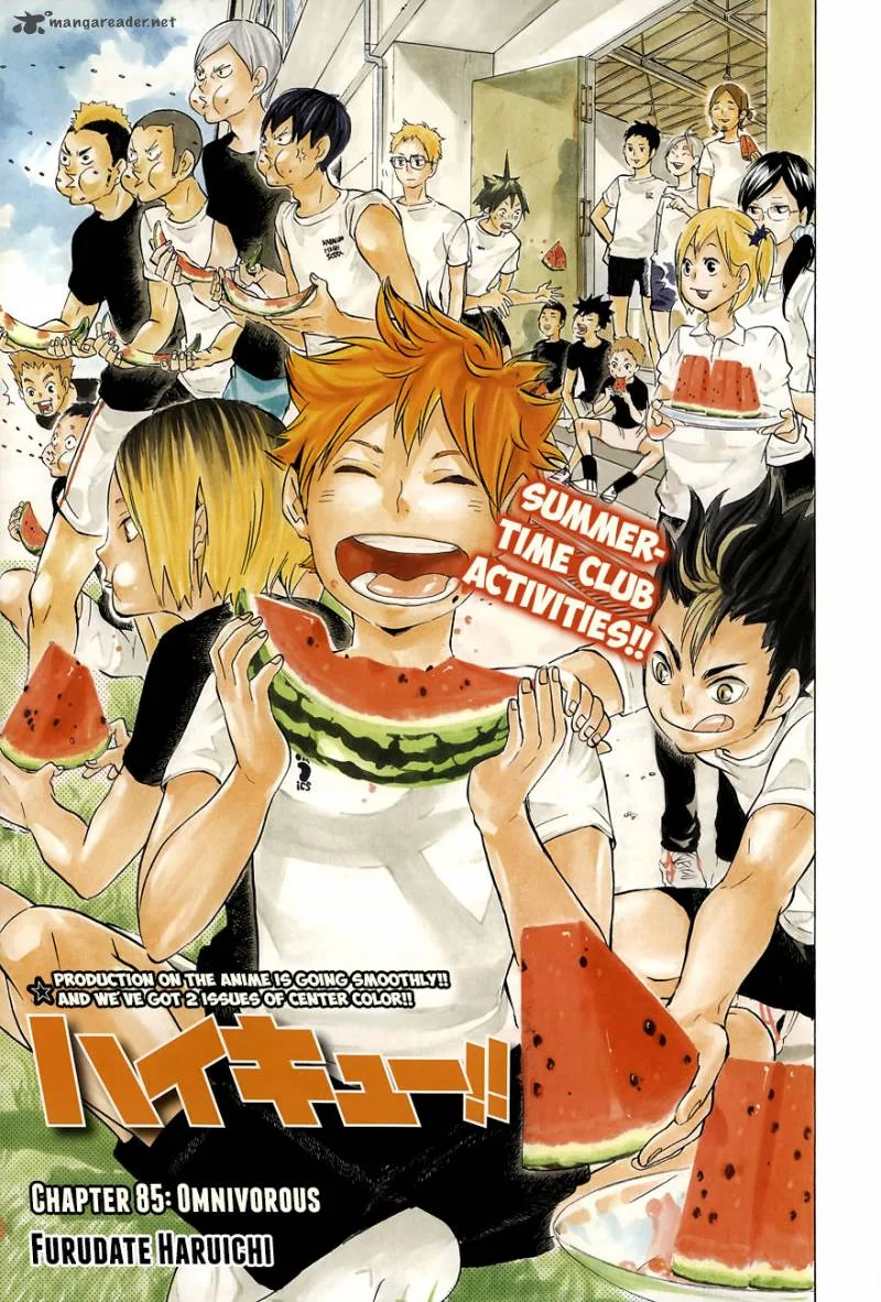 Haikyu!! Chapter 85 page 2