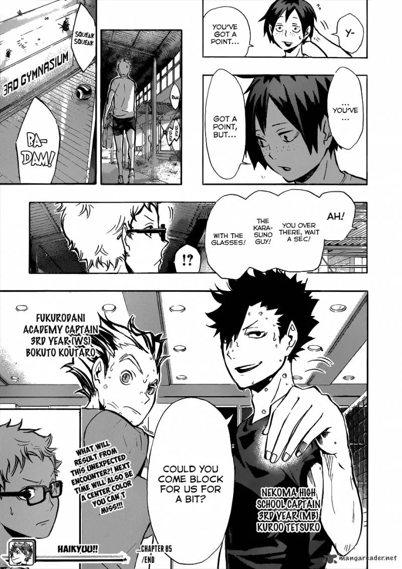 Haikyu!! Chapter 85 page 20