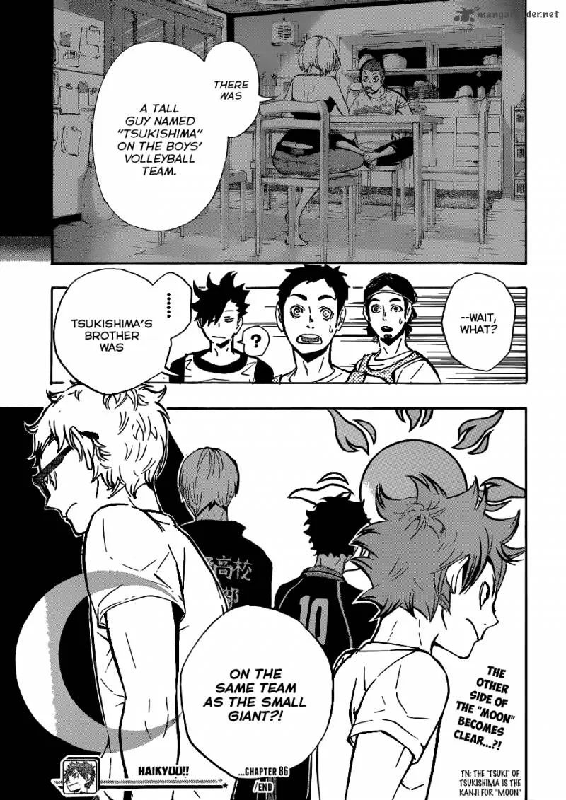 Haikyu!! Chapter 86 page 21