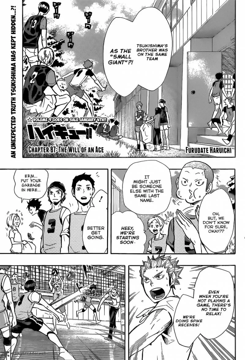Haikyu!! Chapter 87 page 2