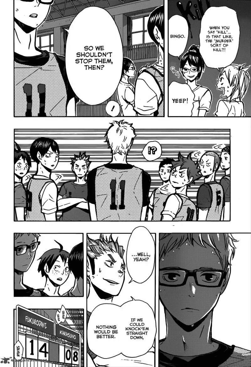 Haikyu!! Chapter 89 page 14