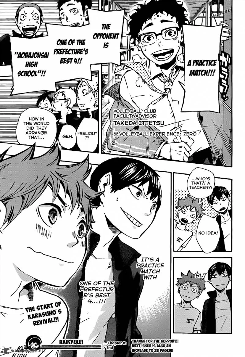 Haikyu!! Chapter 9 page 21