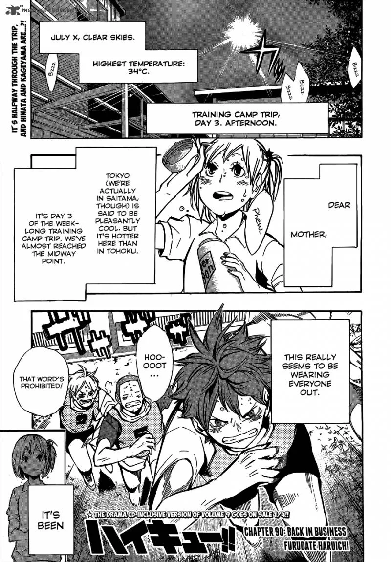 Haikyu!! Chapter 90 page 2