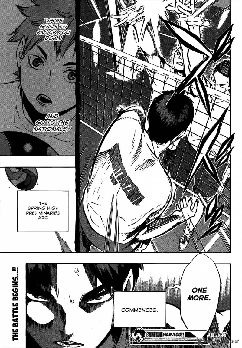 Haikyu!! Chapter 97 page 19