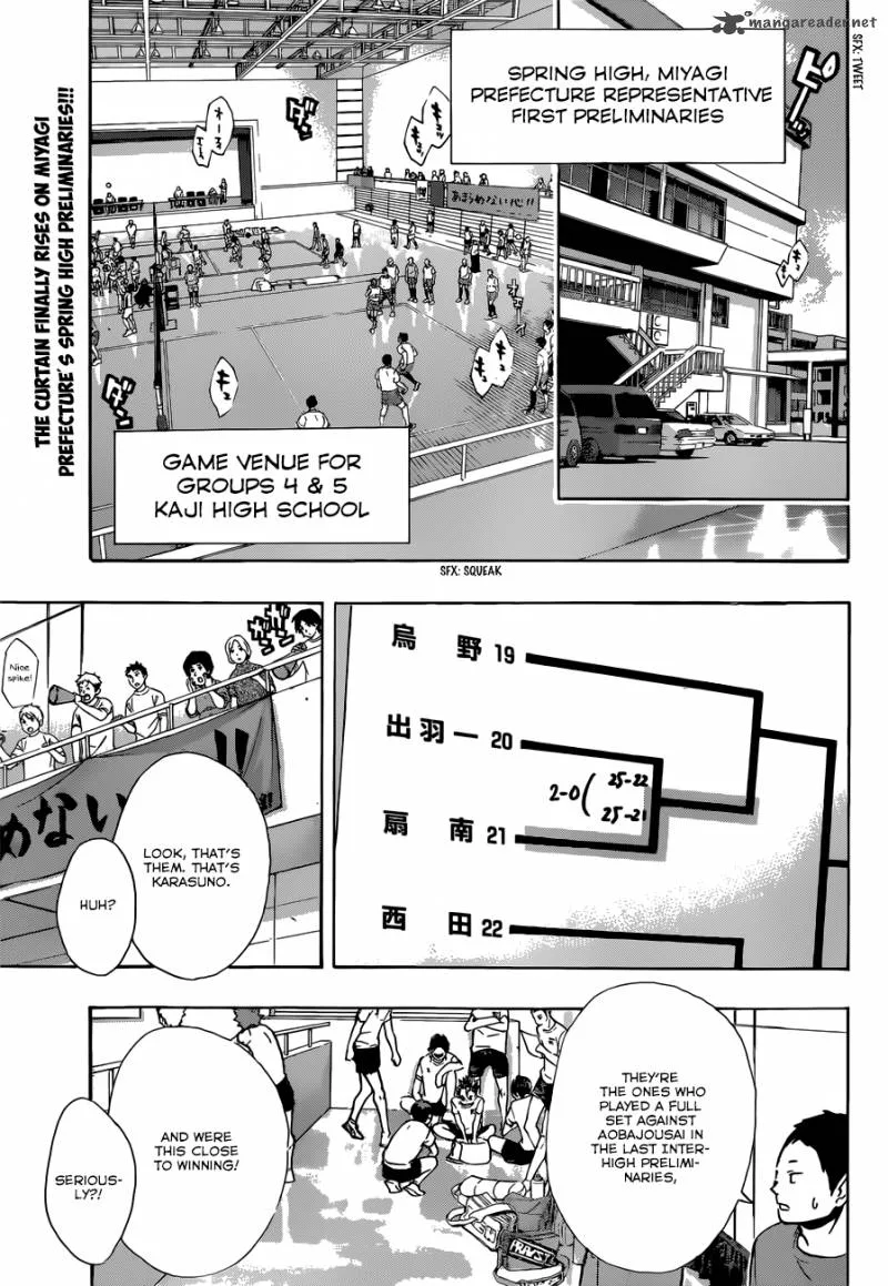 Haikyu!! Chapter 99 page 4