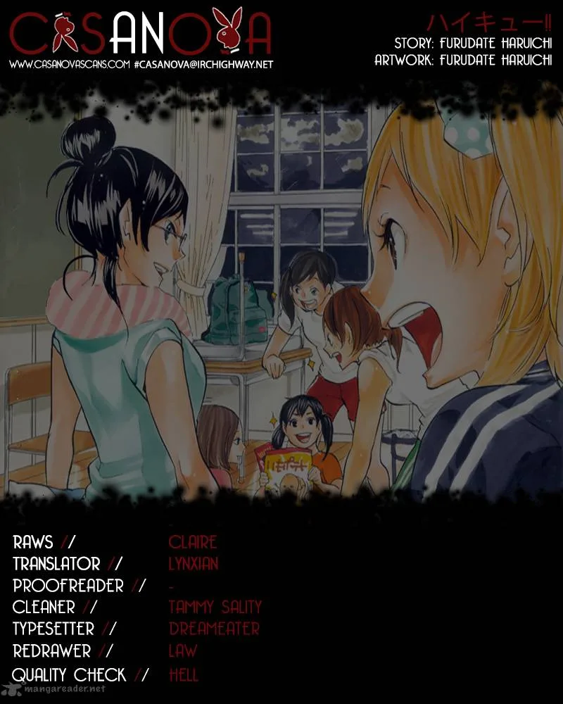 Haikyu!! Chapter 99 page 1