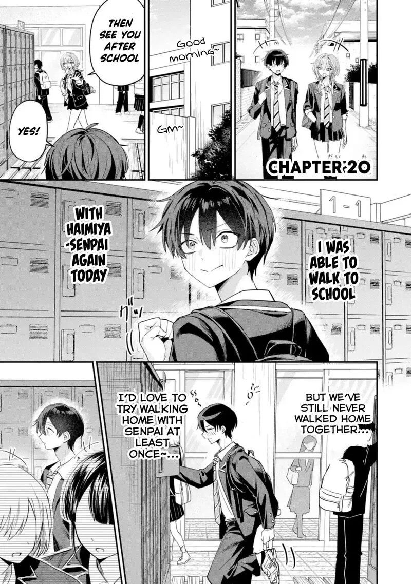 Haimiya-senpai wa Kowakute Kawaii Chapter 20 page 2