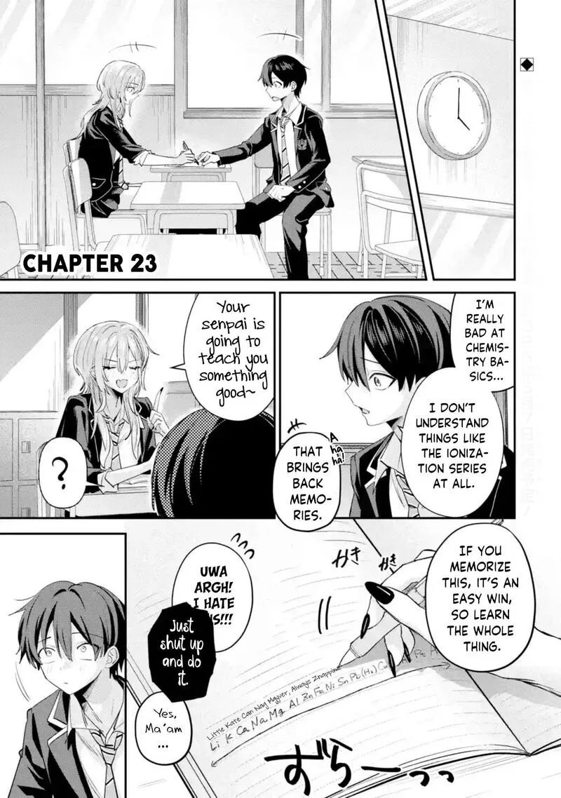 Haimiya-senpai wa Kowakute Kawaii Chapter 23 page 2