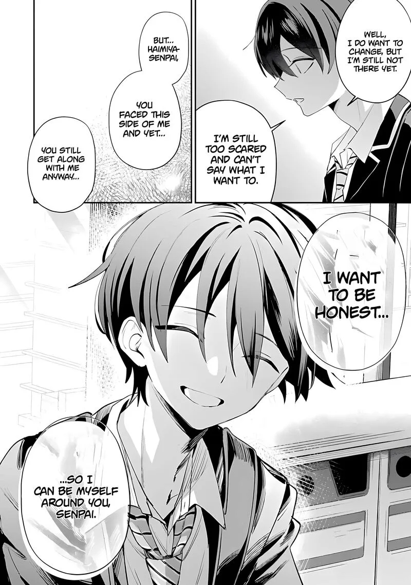 Haimiya-senpai wa Kowakute Kawaii Chapter 25 page 11