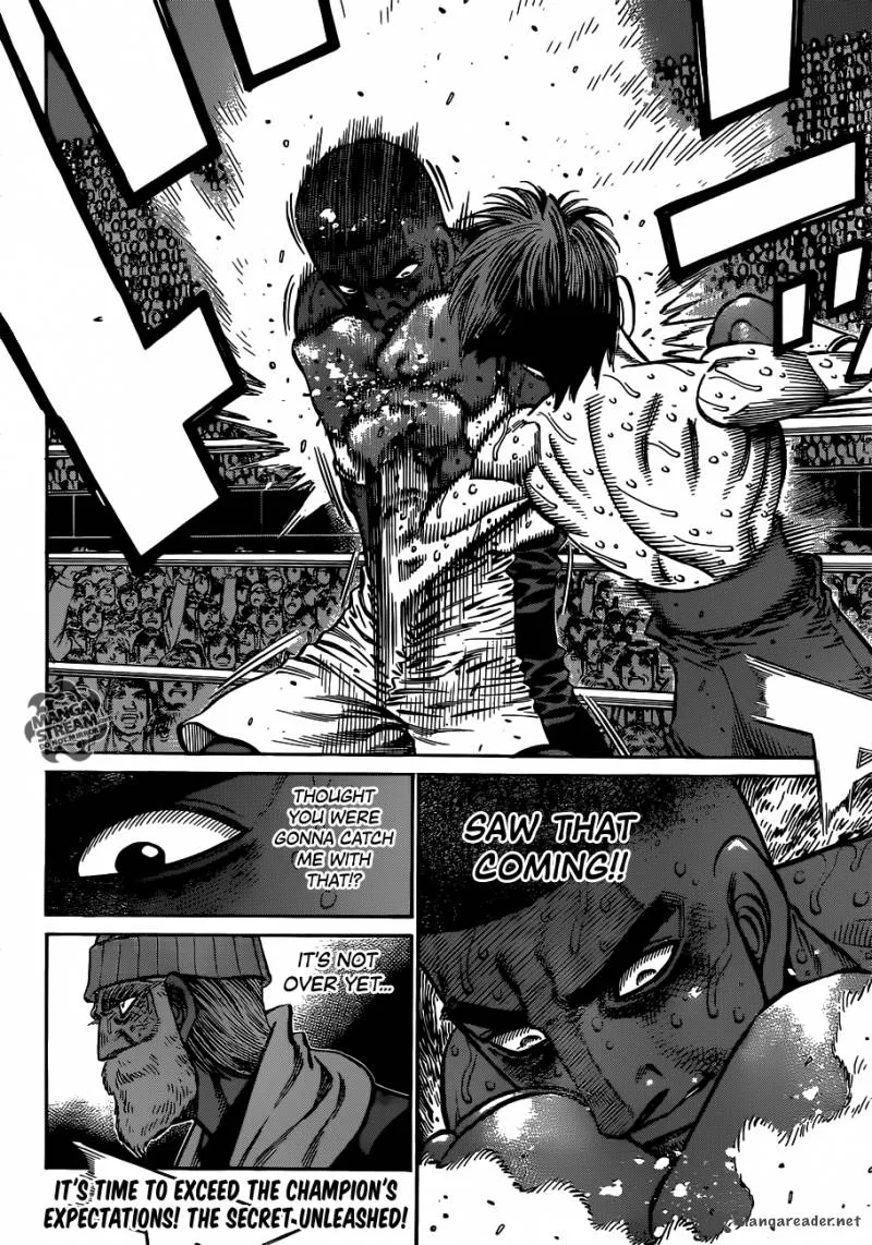 Hajime no Ippo Chapter 1001 page 14