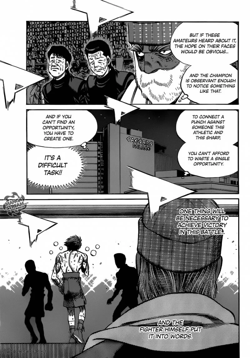 Hajime no Ippo Chapter 1001 page 3