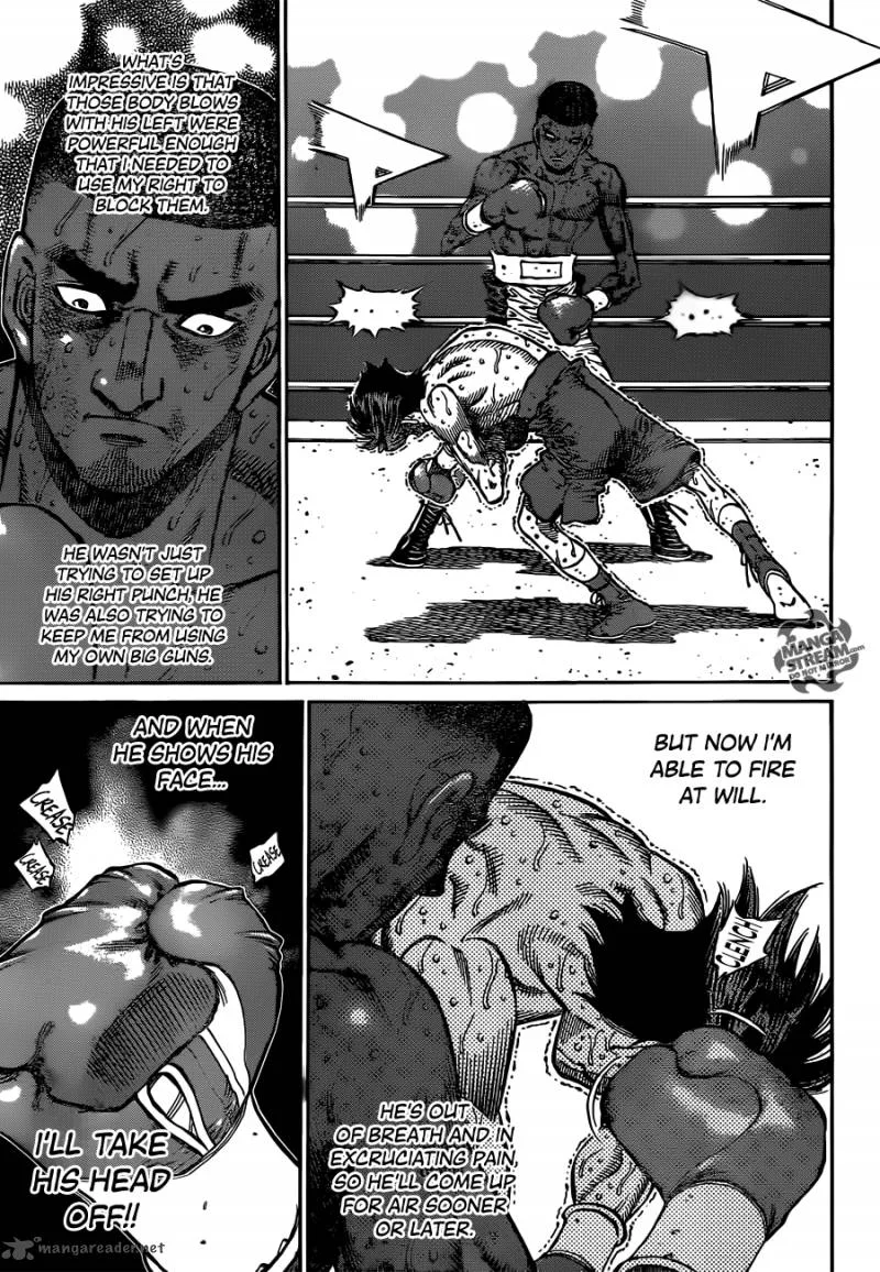 Hajime no Ippo Chapter 1002 page 13