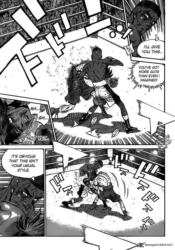Hajime no Ippo Chapter 1003 page 6