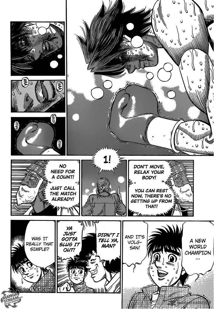 Hajime no Ippo Chapter 1004 page 5
