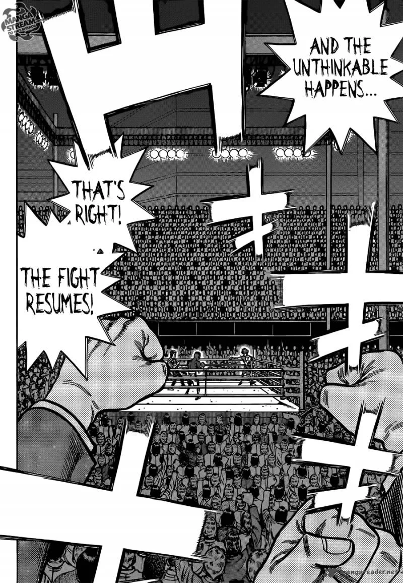 Hajime no Ippo Chapter 1005 page 8