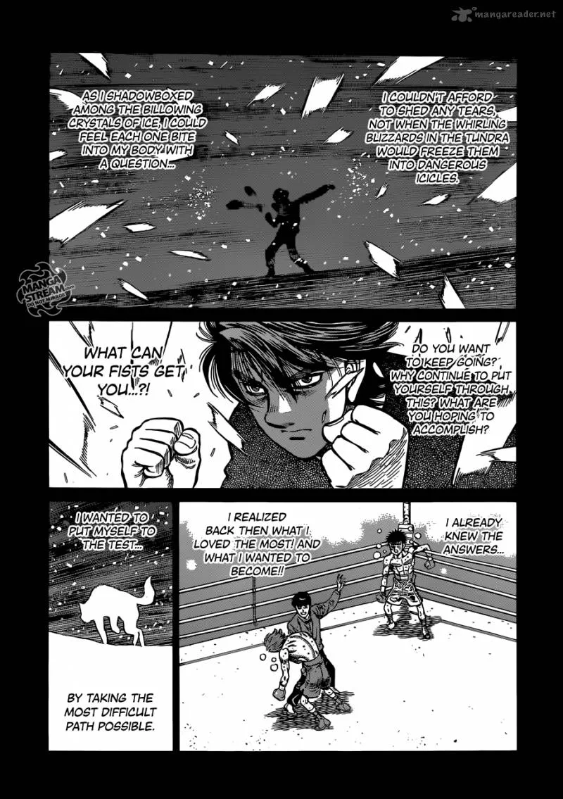 Hajime no Ippo Chapter 1005 page 16