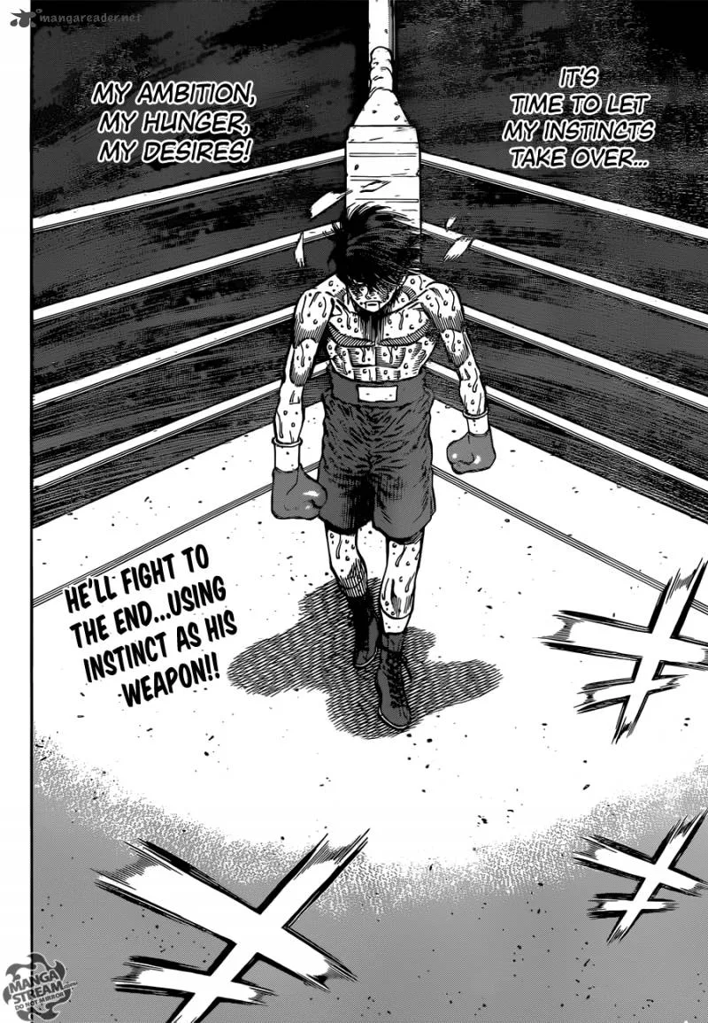Hajime no Ippo Chapter 1005 page 18