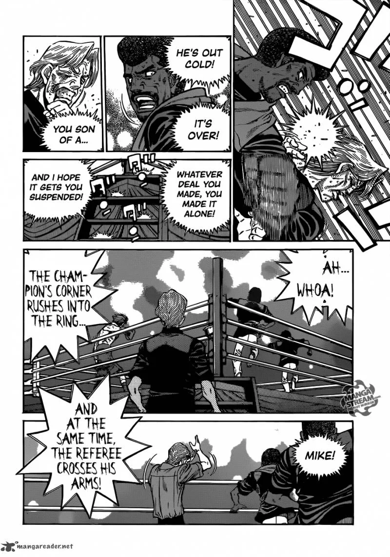 Hajime no Ippo Chapter 1007 page 12