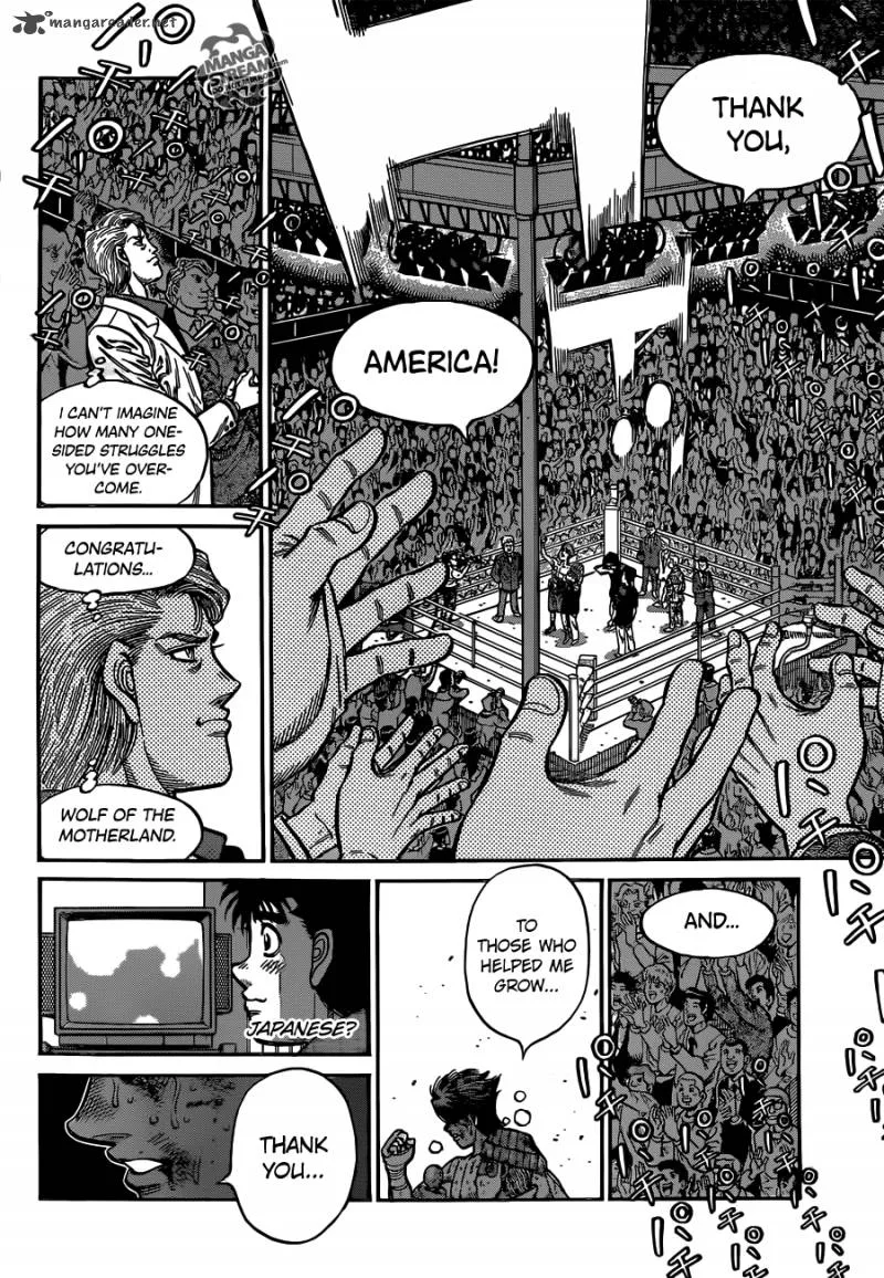 Hajime no Ippo Chapter 1007 page 16