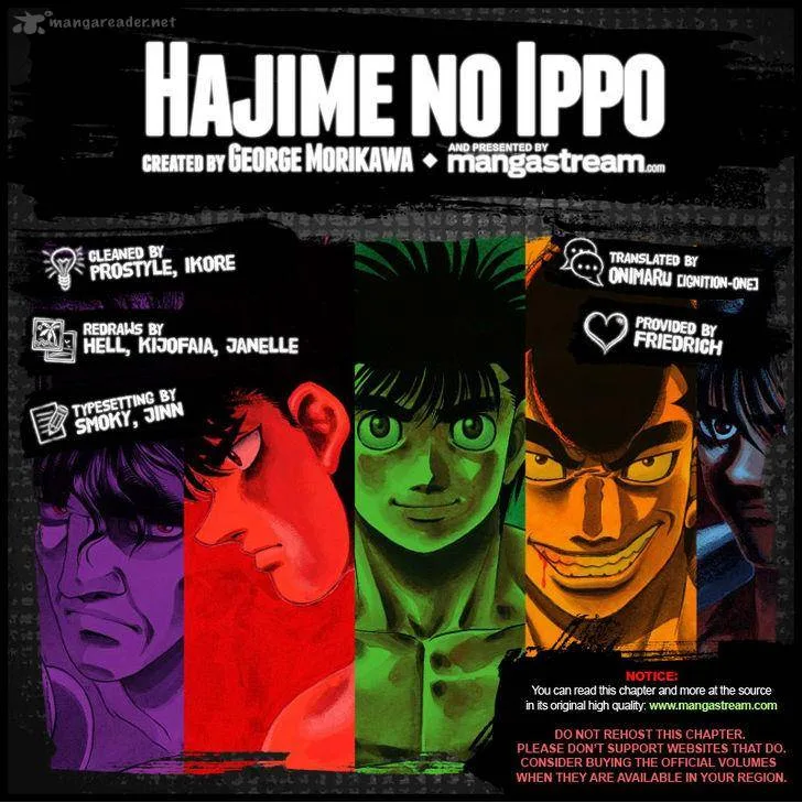 Hajime no Ippo Chapter 1008 page 2