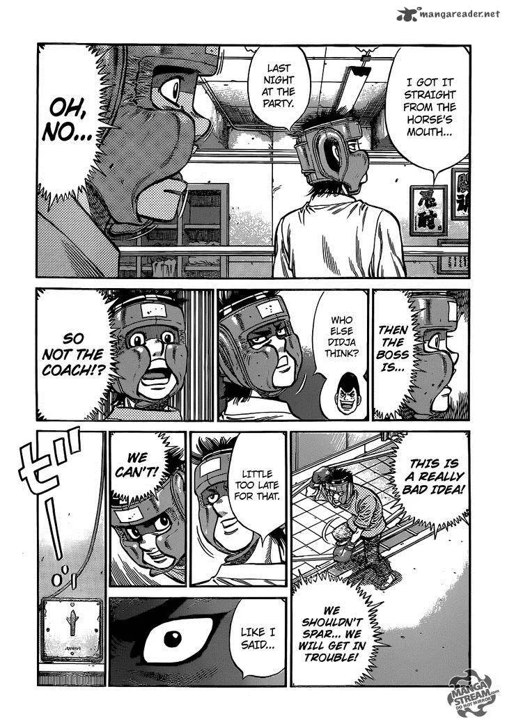 Hajime no Ippo Chapter 1008 page 11