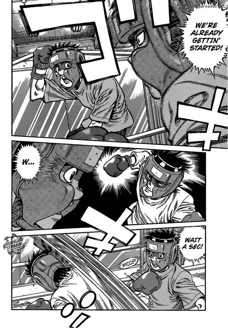 Hajime no Ippo Chapter 1008 page 12