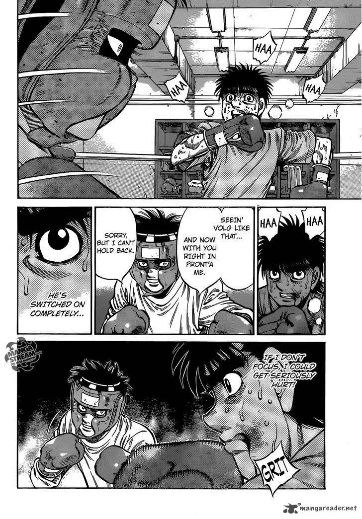 Hajime no Ippo Chapter 1008 page 14