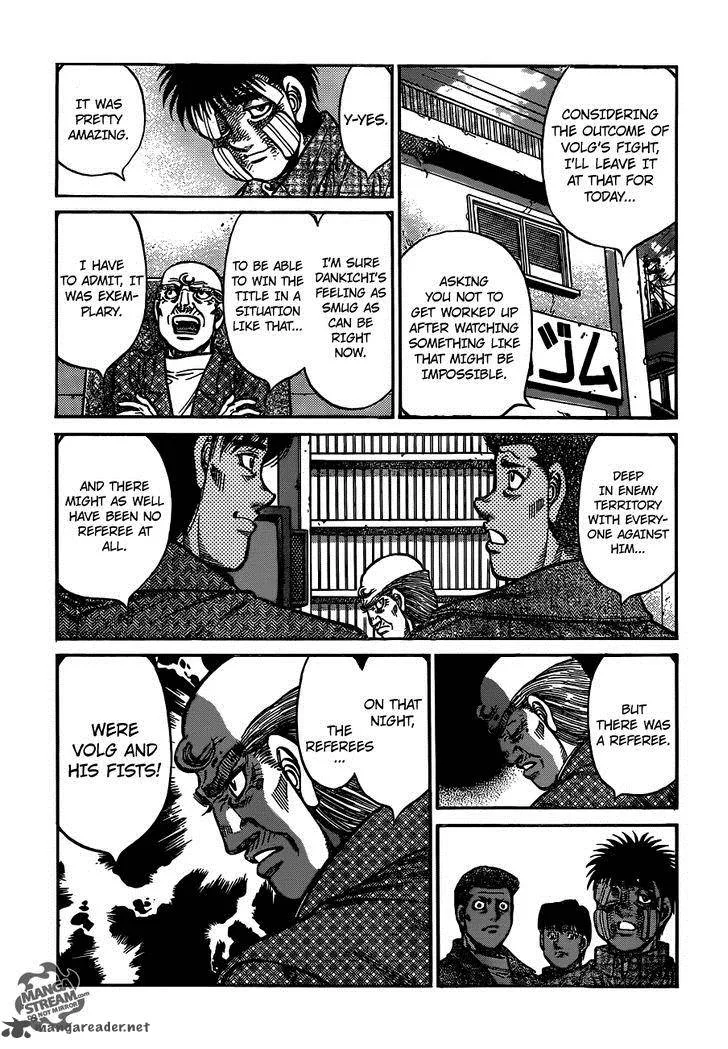 Hajime no Ippo Chapter 1009 page 13