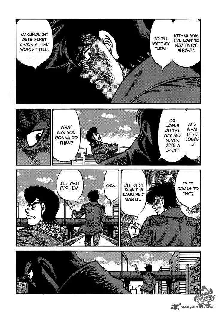 Hajime no Ippo Chapter 1009 page 7