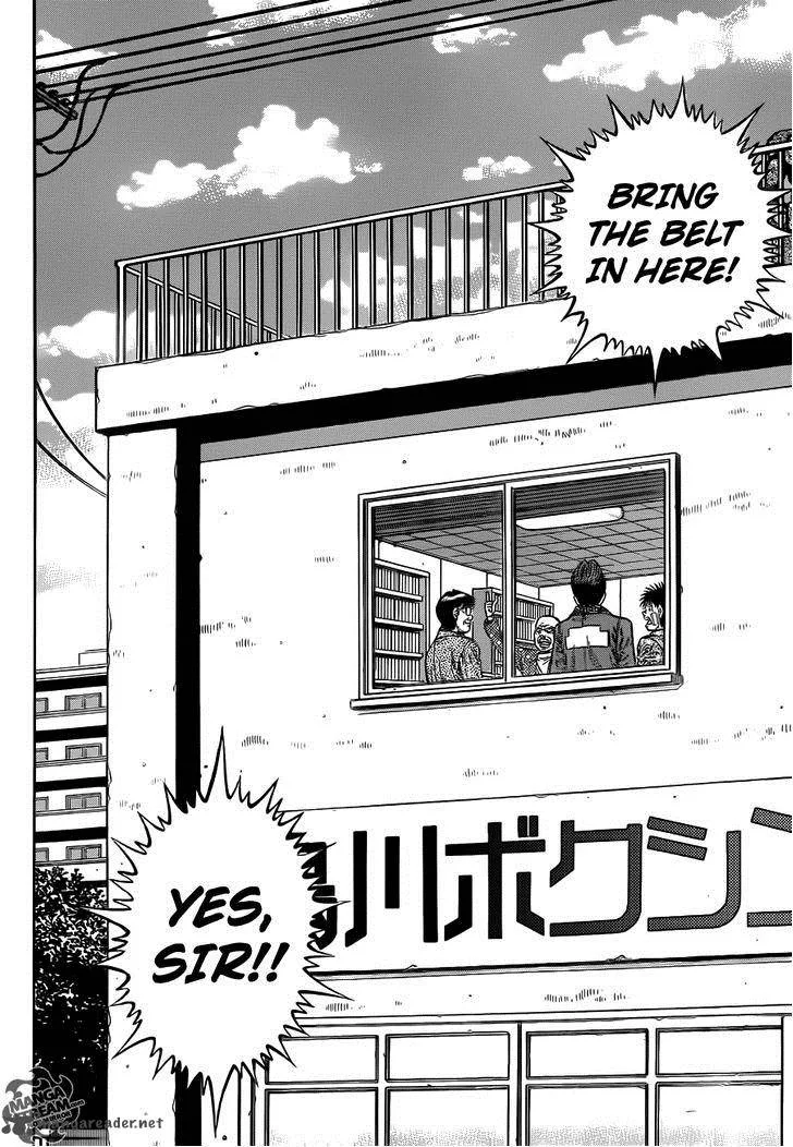 Hajime no Ippo Chapter 1009 page 16