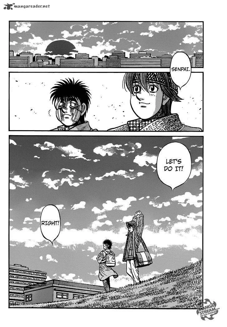 Hajime no Ippo Chapter 1009 page 18