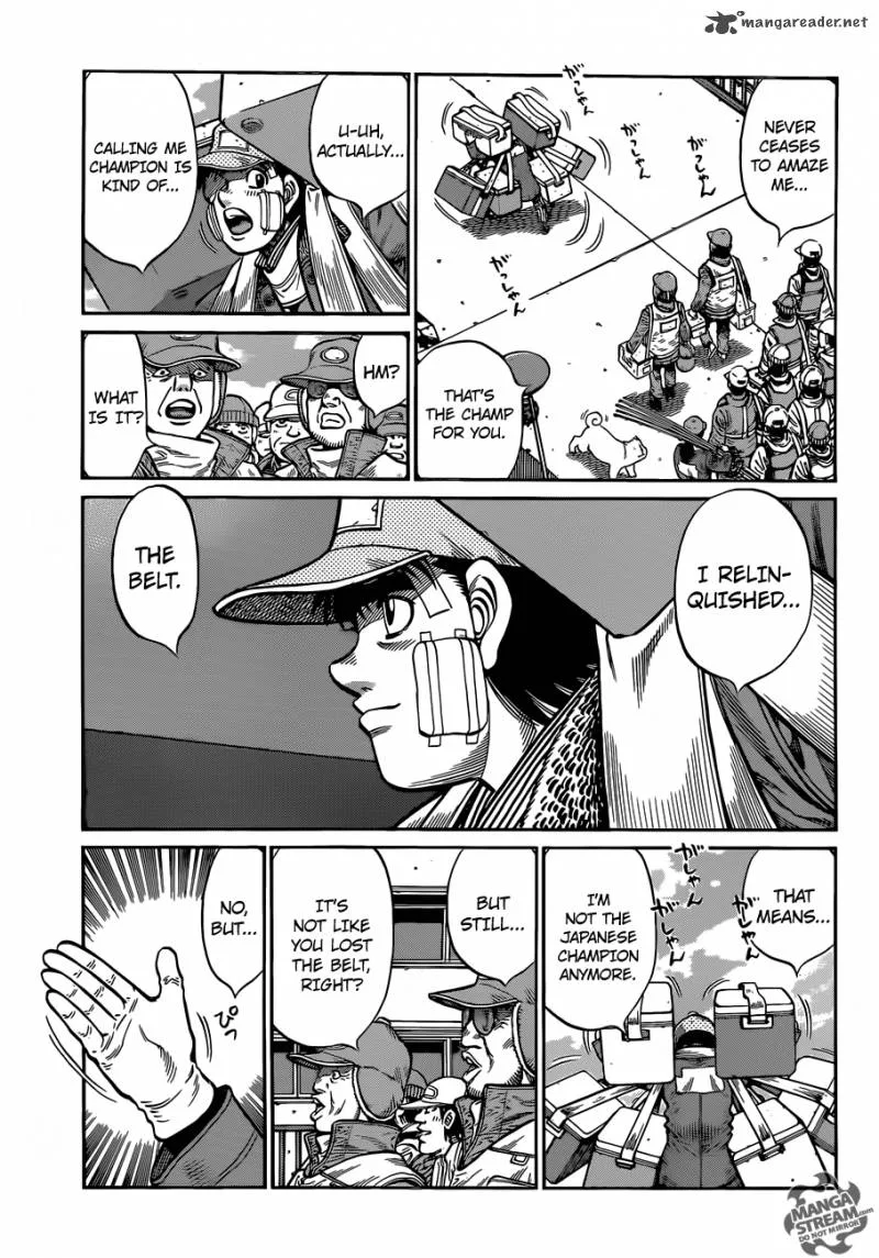 Hajime no Ippo Chapter 1010 page 7