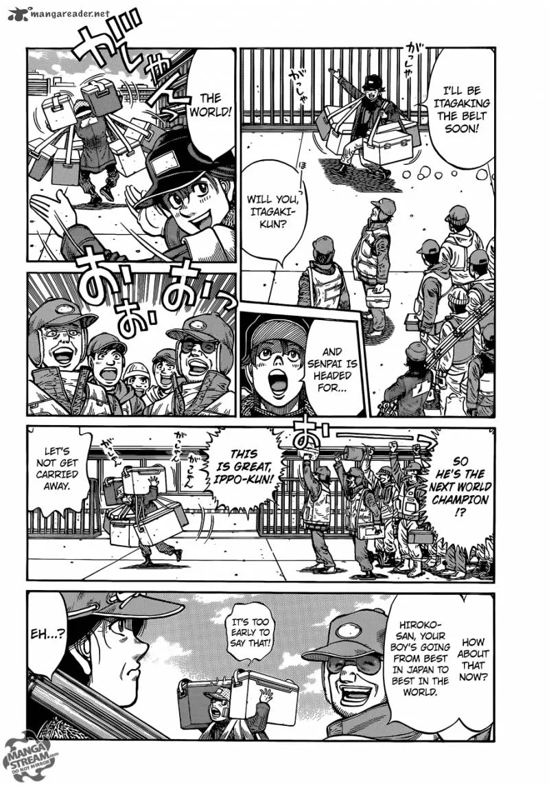 Hajime no Ippo Chapter 1010 page 8