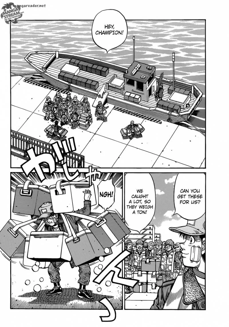 Hajime no Ippo Chapter 1010 page 6