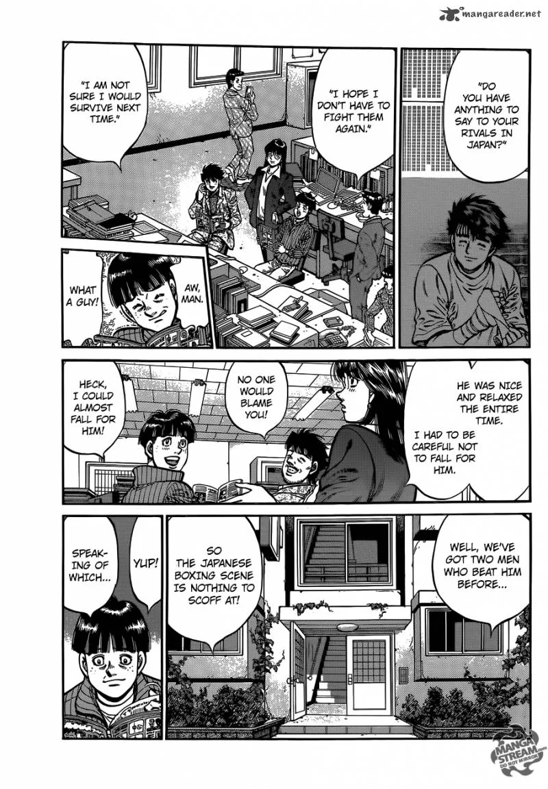 Hajime no Ippo Chapter 1010 page 3