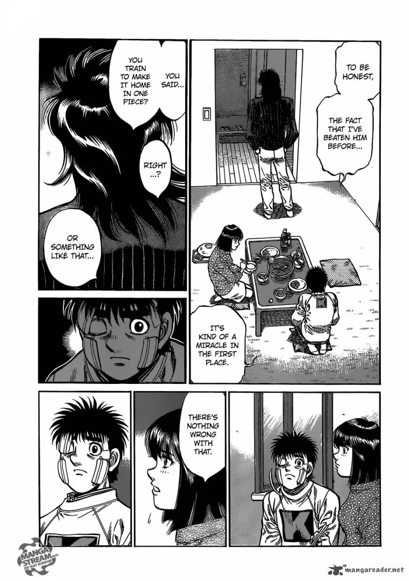 Hajime no Ippo Chapter 1011 page 14