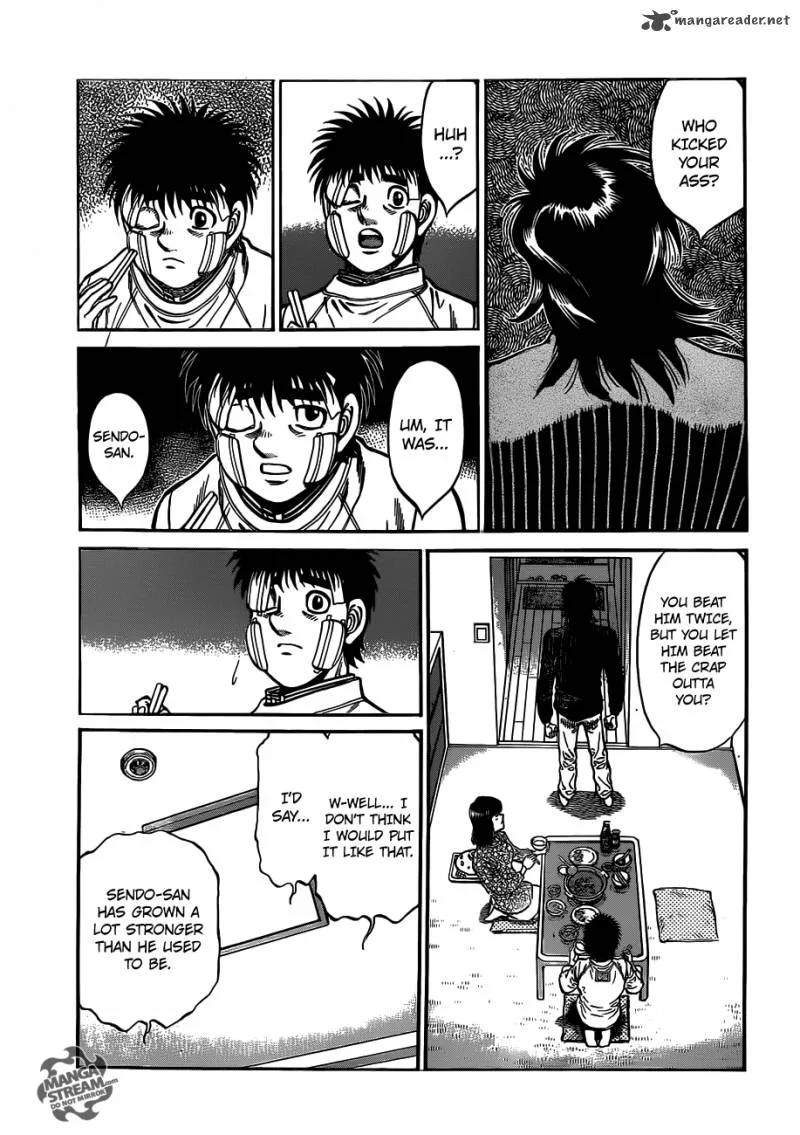 Hajime no Ippo Chapter 1011 page 13