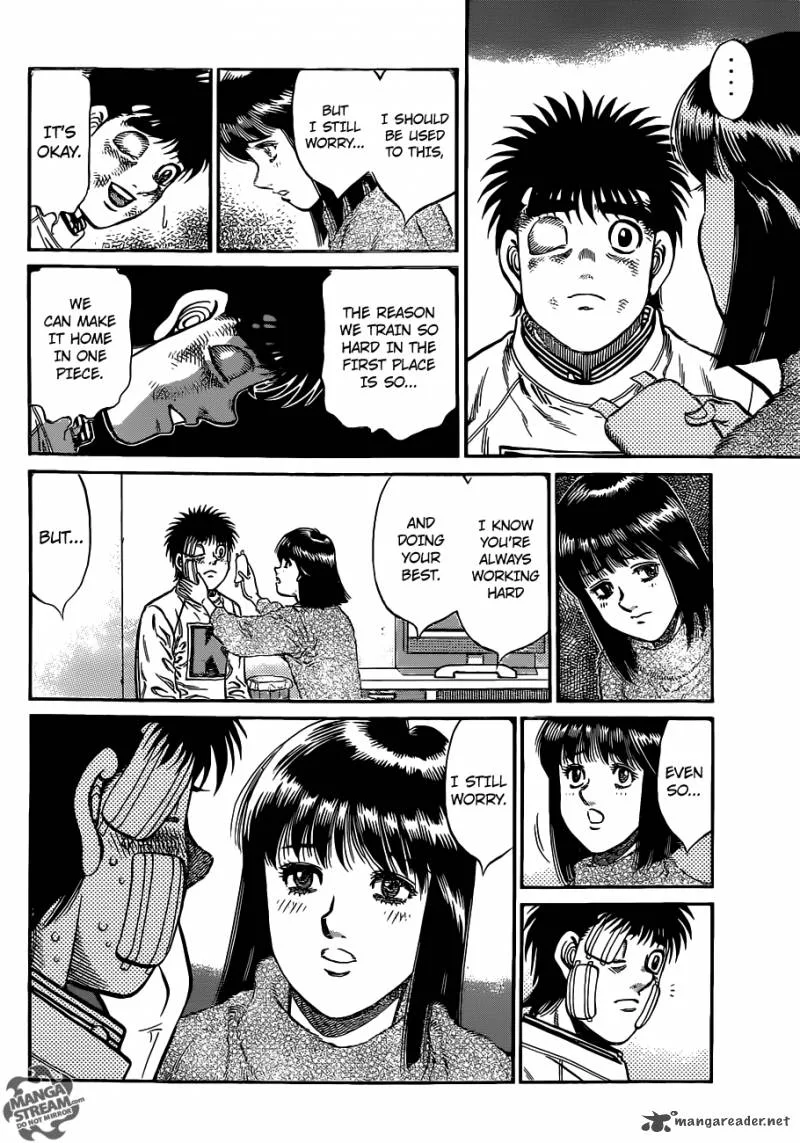 Hajime no Ippo Chapter 1011 page 6