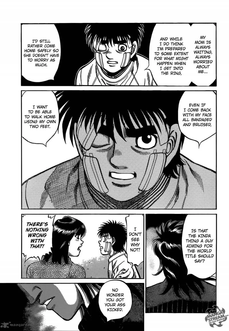 Hajime no Ippo Chapter 1011 page 15