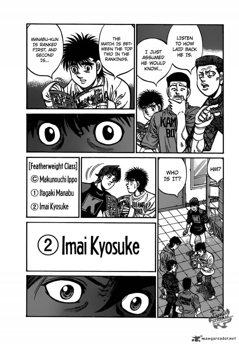 Hajime no Ippo Chapter 1012 page 11
