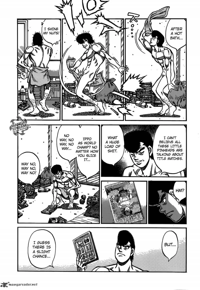 Hajime no Ippo Chapter 1012 page 15