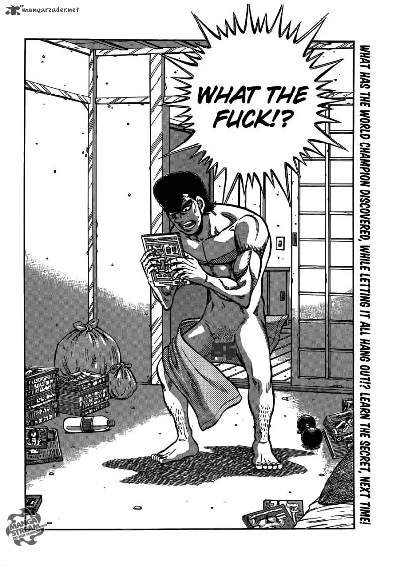 Hajime no Ippo Chapter 1012 page 18