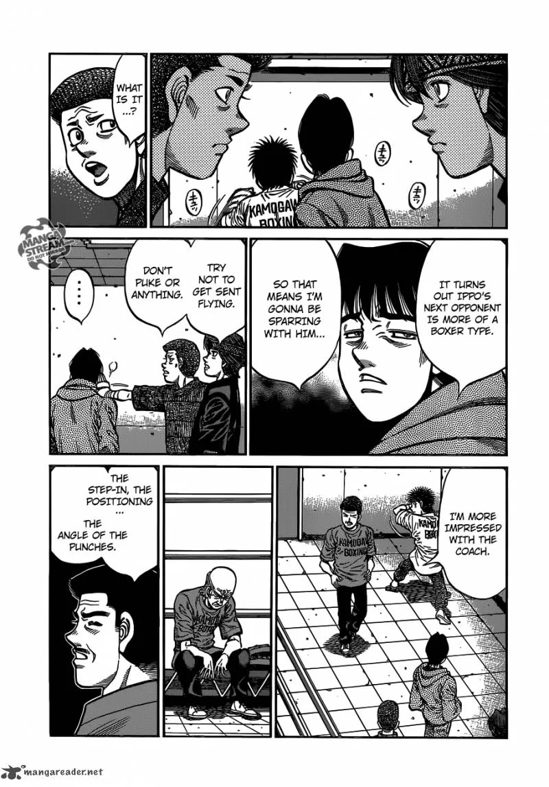 Hajime no Ippo Chapter 1012 page 7