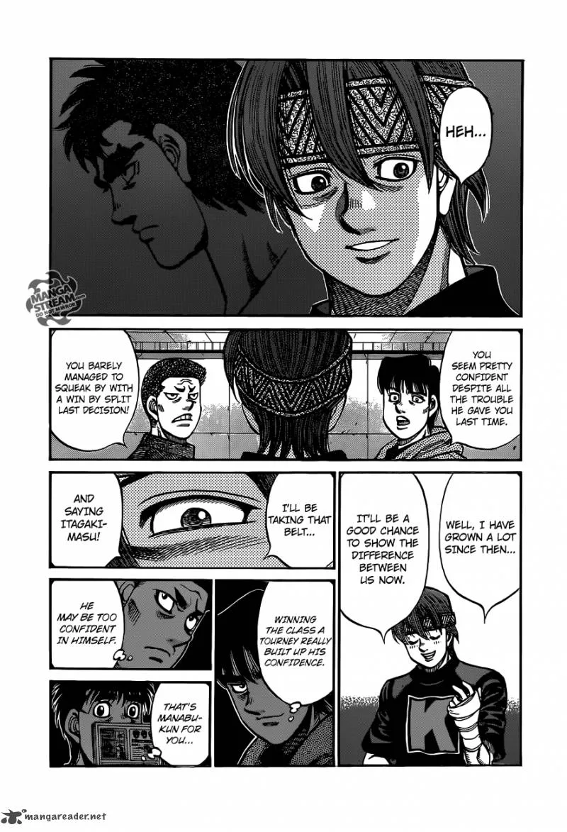 Hajime no Ippo Chapter 1012 page 12
