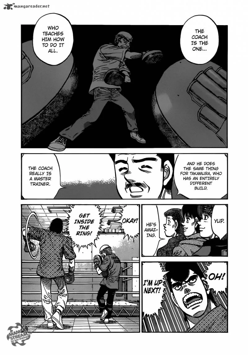 Hajime no Ippo Chapter 1012 page 8