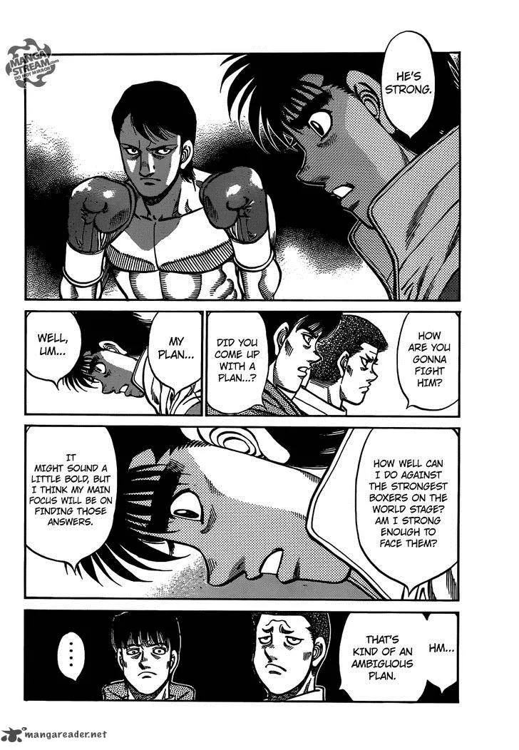 Hajime no Ippo Chapter 1013 page 7