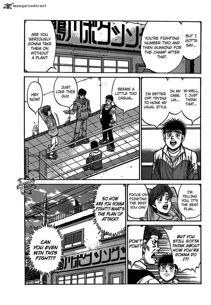 Hajime no Ippo Chapter 1013 page 8