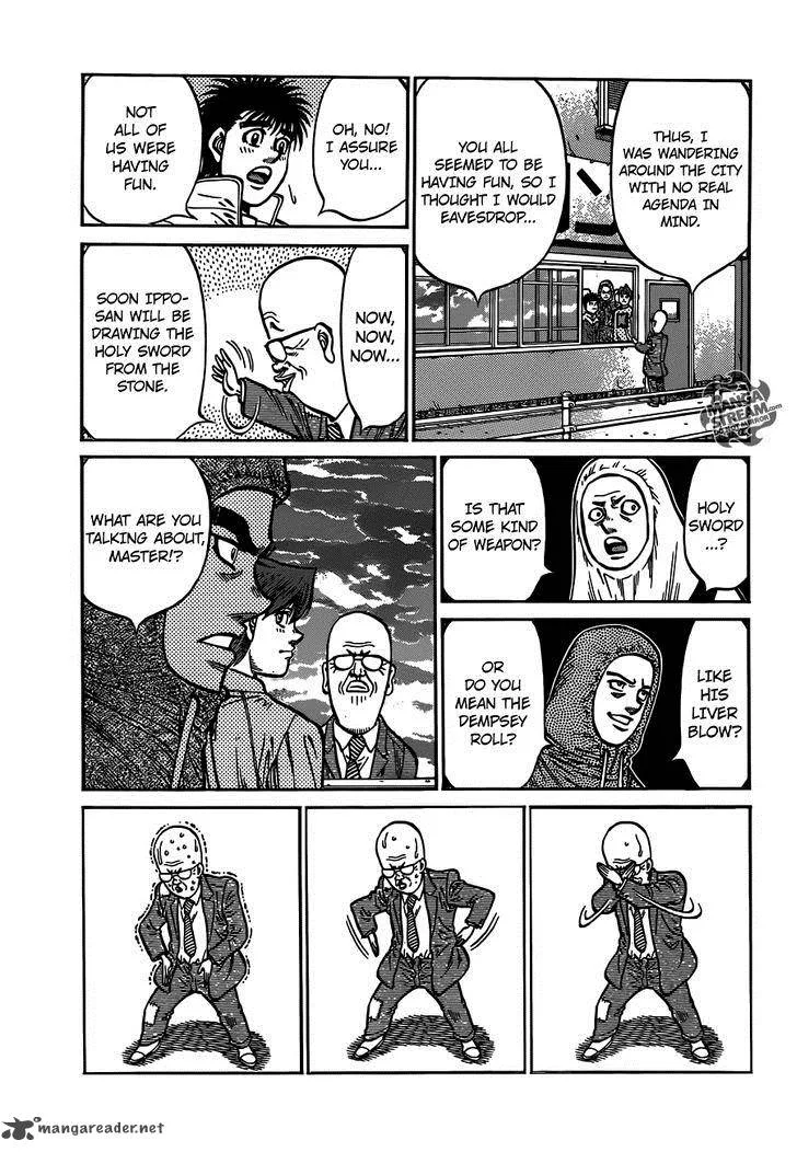 Hajime no Ippo Chapter 1013 page 18