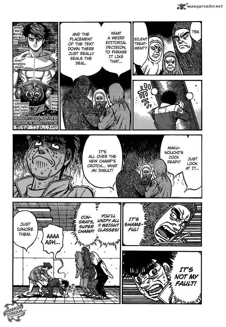 Hajime no Ippo Chapter 1013 page 15
